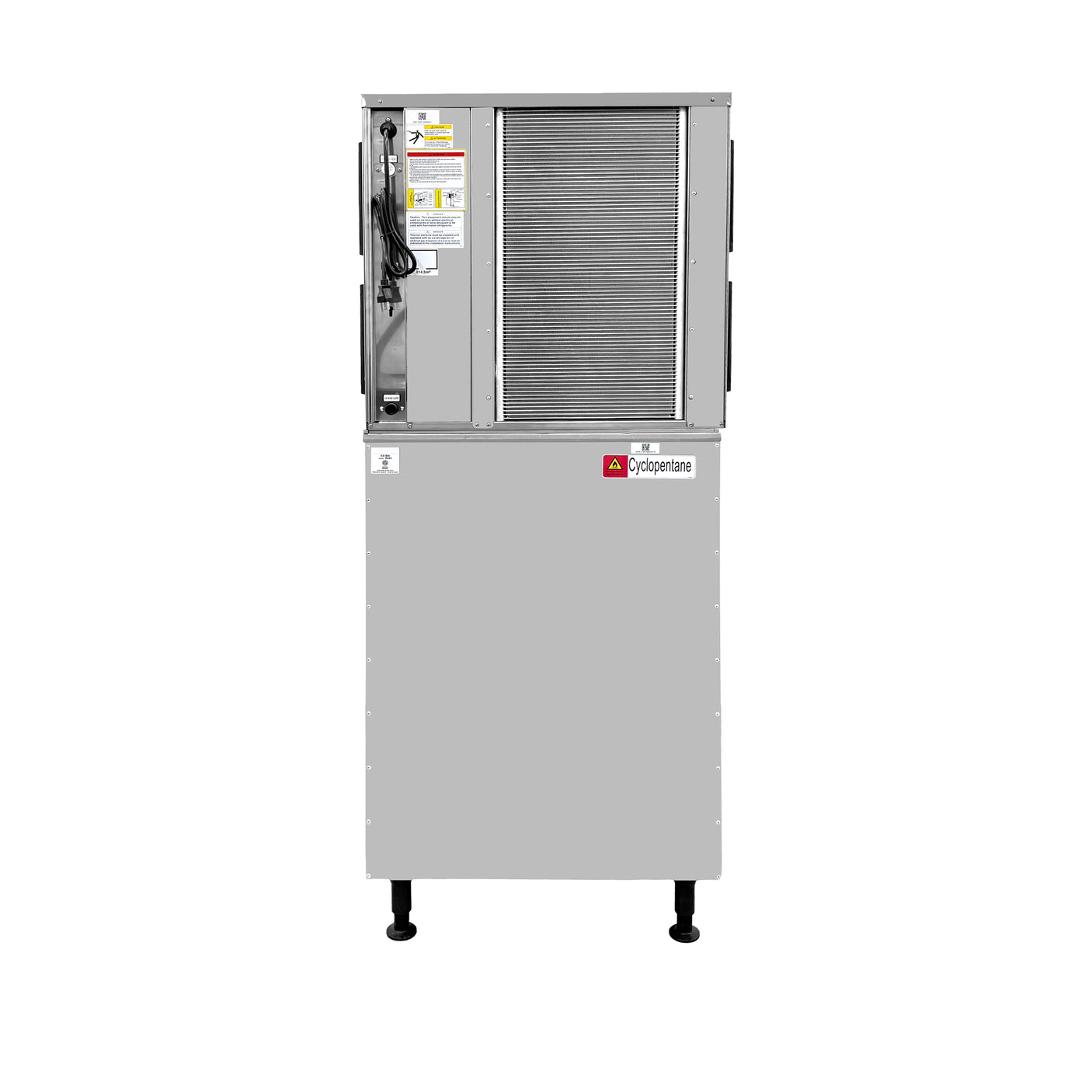 Polarman PLM-1029 30" Air-Cooled Cube 1000 lb Ice Machine with 440 lb Bin