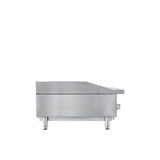 Flamaster FLM-CB36-M 36" Countertop Gas Charbroiler, NG/LPG, 105,000 BTU, 3 Burners