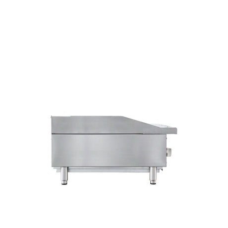 Flamaster FLM-CB36-M 36" Countertop Gas Charbroiler, NG/LPG, 105,000 BTU, 3 Burners