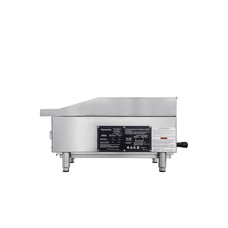 Flamaster FLM-CB12-M 12" Countertop Gas Charbroiler, NG/LPG, 35,000 BTU, 1 Burner