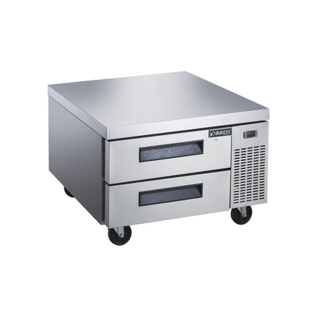 Dukers DCB36-D2 36" Refrigerated Chef Base with 2 Drawers, All Stainless Steel