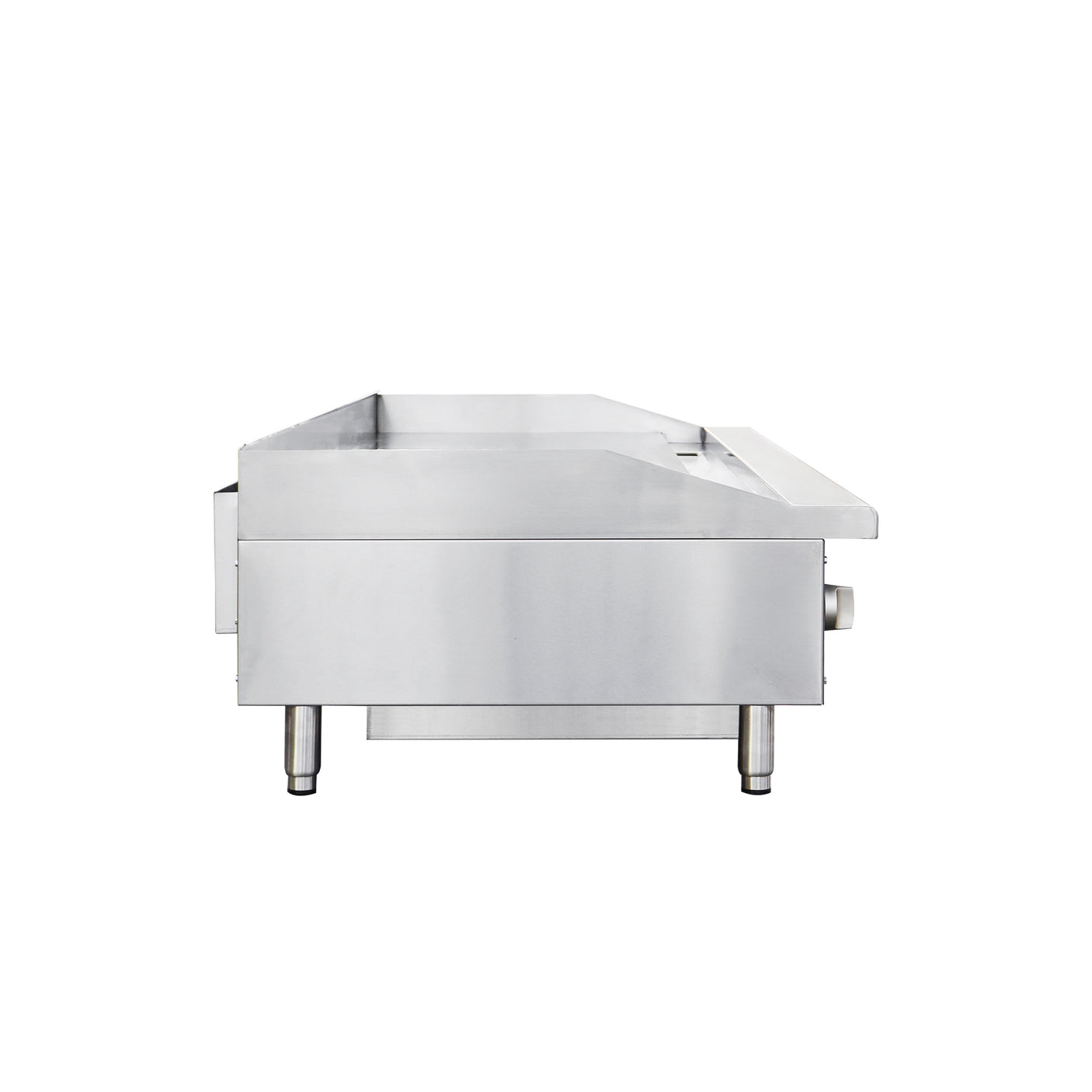 Flamaster FLM-G60-M 60" Countertop Griddle with Manual Control, NG/LPG, 150,000 BTU, 5 Burners