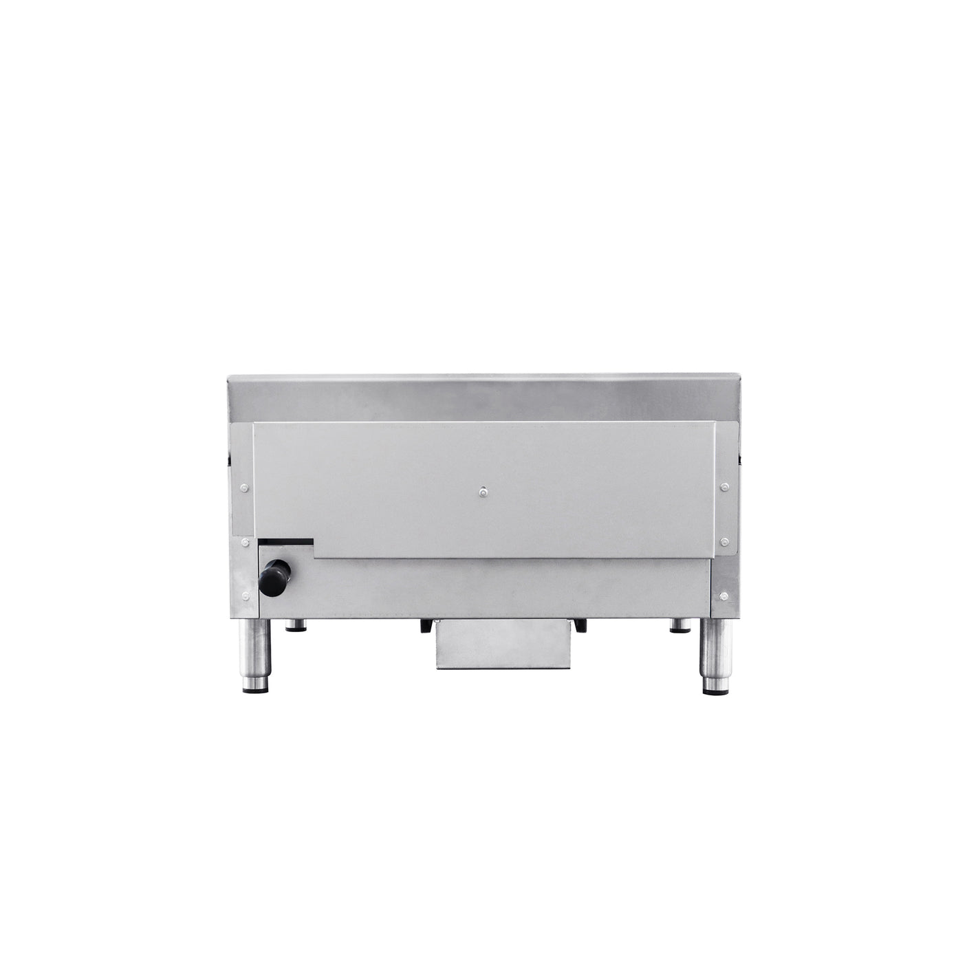Flamaster FLM-G24-M 24" Countertop Griddle with Manual Control, NG/LPG, 60,000 BTU, 2 Burners