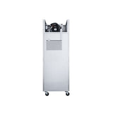 Dukers D28AR 27 1/2" One Section Reach-In Refrigerator with Solid Full Door, Top Mount, Stainless Steel, 19.1 Cu.Ft.