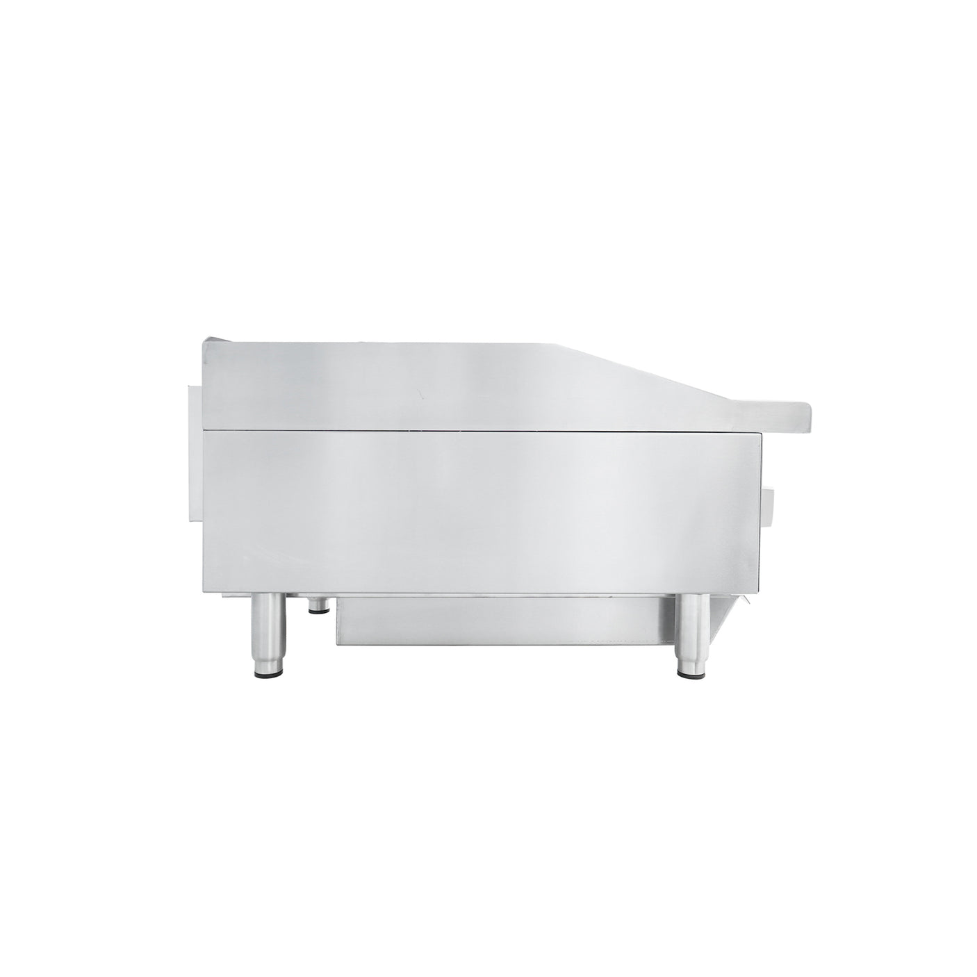 Flamaster FLM-G12-M 12" Countertop Griddle with Manual Control, NG/LPG, 30,000 BTU, 1 Burner