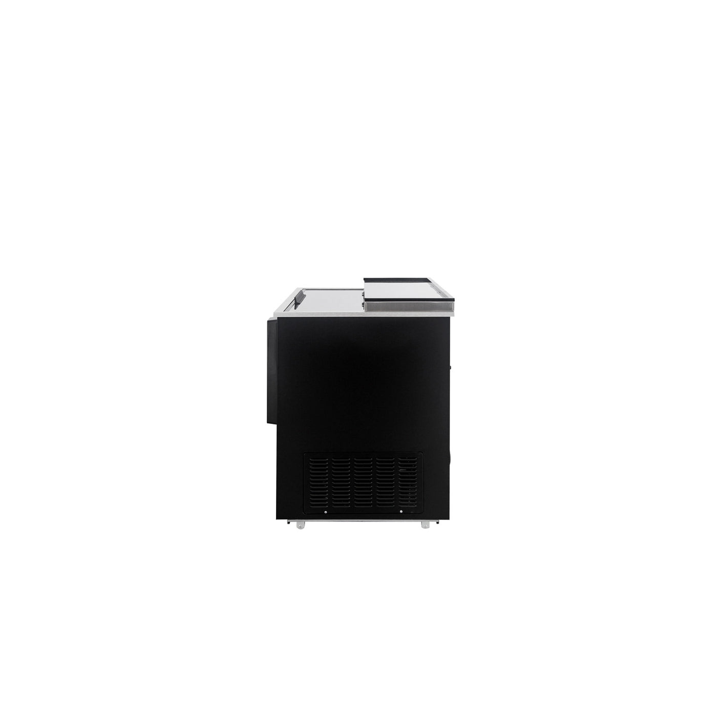 Polarman PLM-B36A 36 13/16" Black Horizontal Bottle Cooler