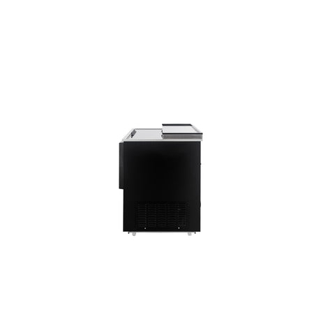 Polarman PLM-B36A 36 13/16" Black Horizontal Bottle Cooler