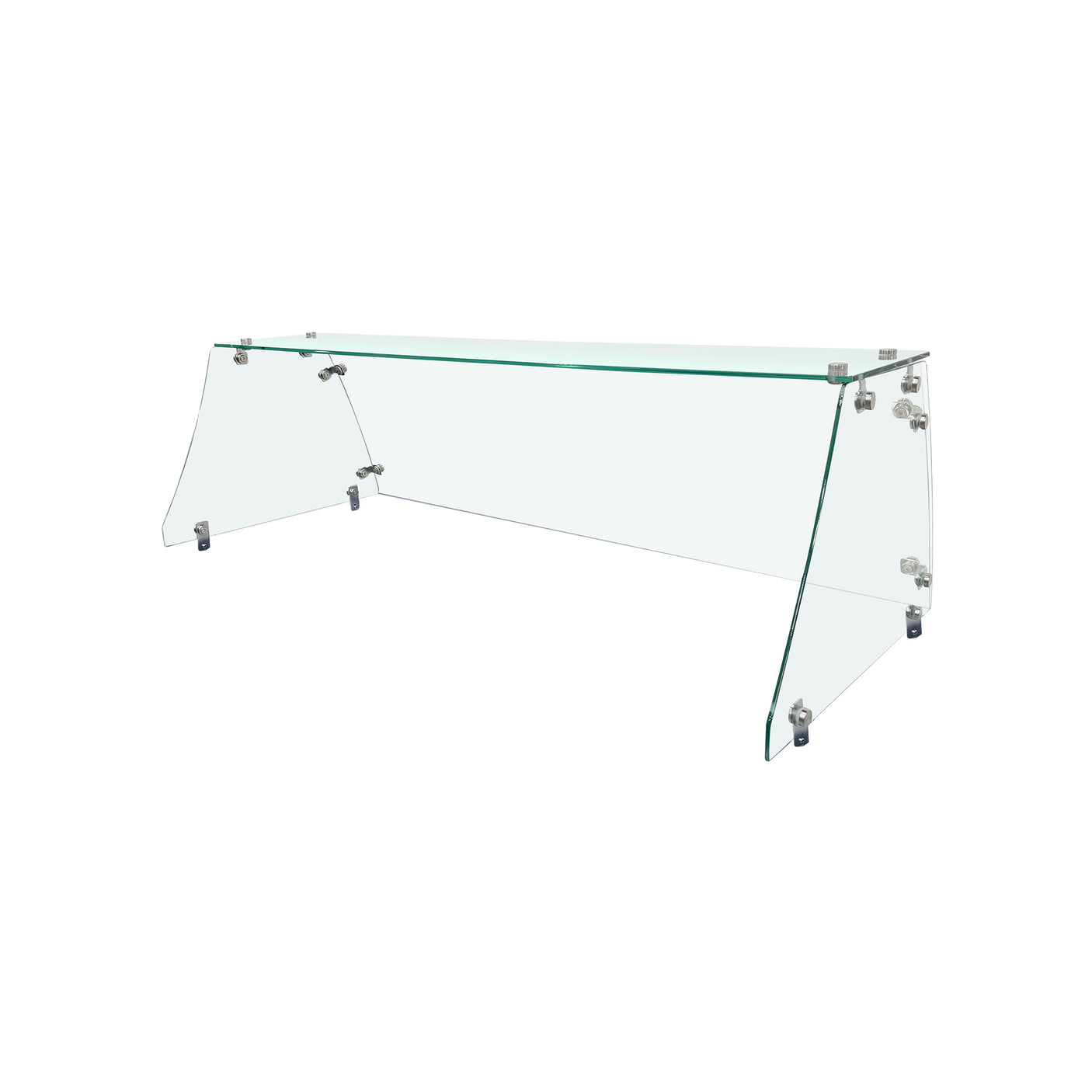 Polarman PLM-S460F-SG 60" Flat Glass Sneeze Guard