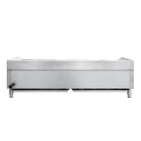 Flamaster FLM-CB48-M 48" Countertop Gas Charbroiler, NG/LPG, 140,000 BTU, 4 Burners