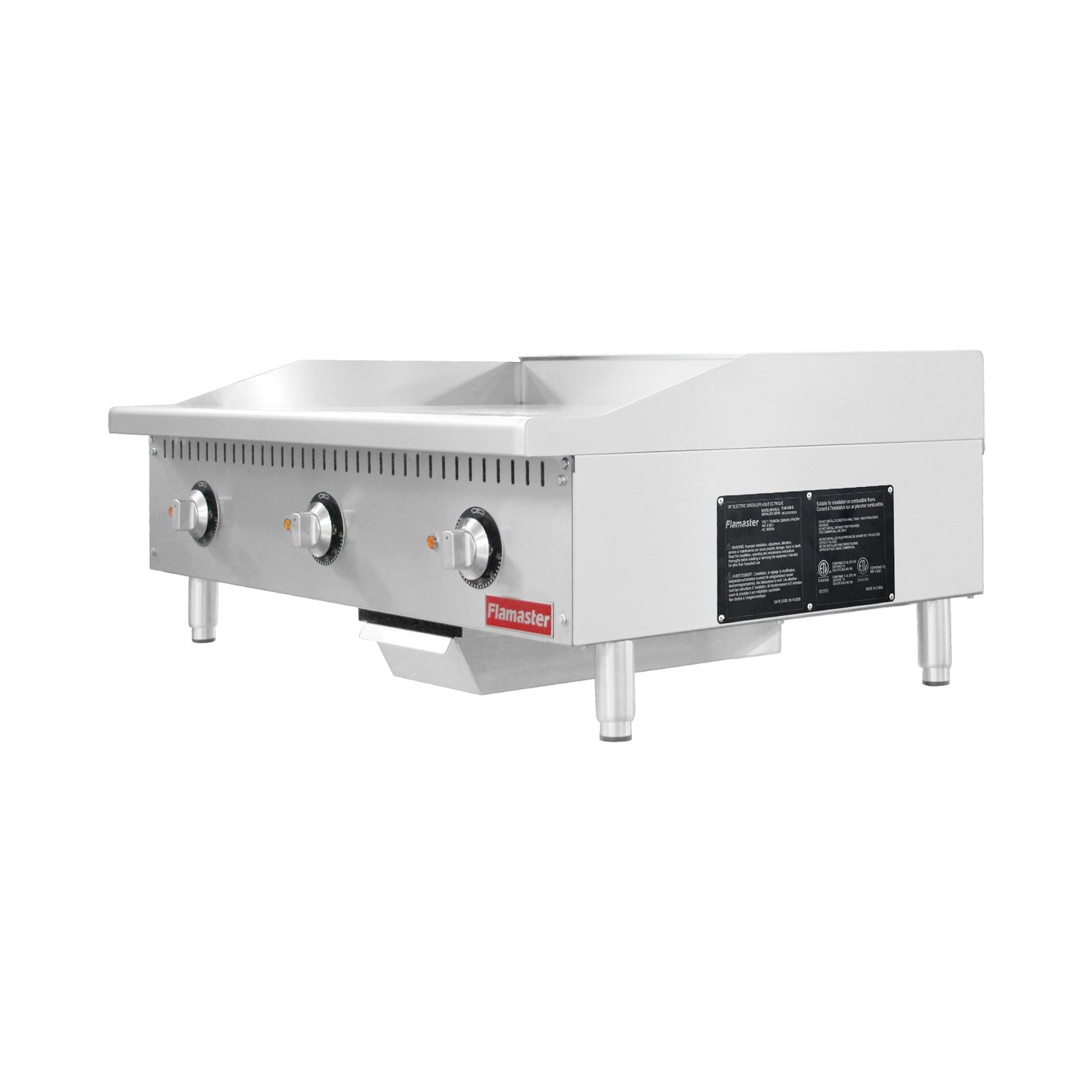 Flamaster FLM-G36-E 36" Commercial Electric Griddle - 208V/240V
