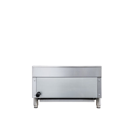 Flamaster FLM-CB24-M 24" Countertop Gas Charbroiler, NG/LPG, 70,000 BTU, 2 Burners