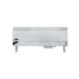 Flamaster FLM-G36-M 36" Countertop Griddle with Manual Control, NG/LPG, 90,000 BTU, 3 Burners