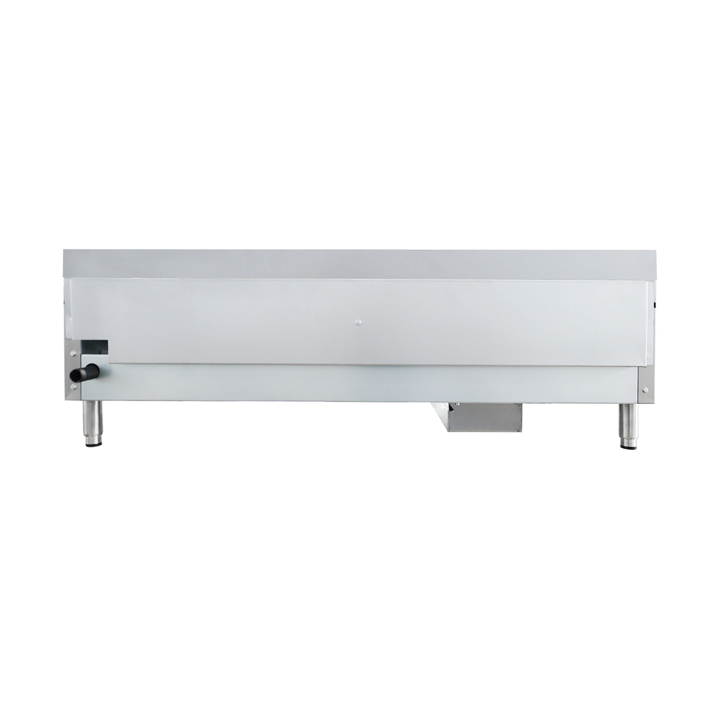 Flamaster FLM-G48-M 48" Countertop Griddle with Manual Control, NG/LPG, 120,000 BTU, 4 Burners