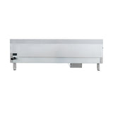 Flamaster FLM-G48-M 48" Countertop Griddle with Manual Control, NG/LPG, 120,000 BTU, 4 Burners