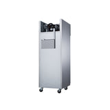 Dukers D28AR 27 1/2" One Section Reach-In Refrigerator with Solid Full Door, Top Mount, Stainless Steel, 19.1 Cu.Ft.
