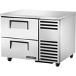 True TUC-44D-2-HC 44 1/2 inch Undercounter Refrigerator with 2 Drawers