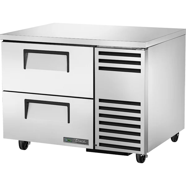 True TUC-44D-2-HC 44 1/2 inch Undercounter Refrigerator with 2 Drawers