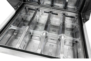 12 1/6 Pans Capacity