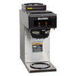 BUNN VP17-2 12-Cup Pourover Coffee Brewer, 1 Upper/1 Lower Warmer