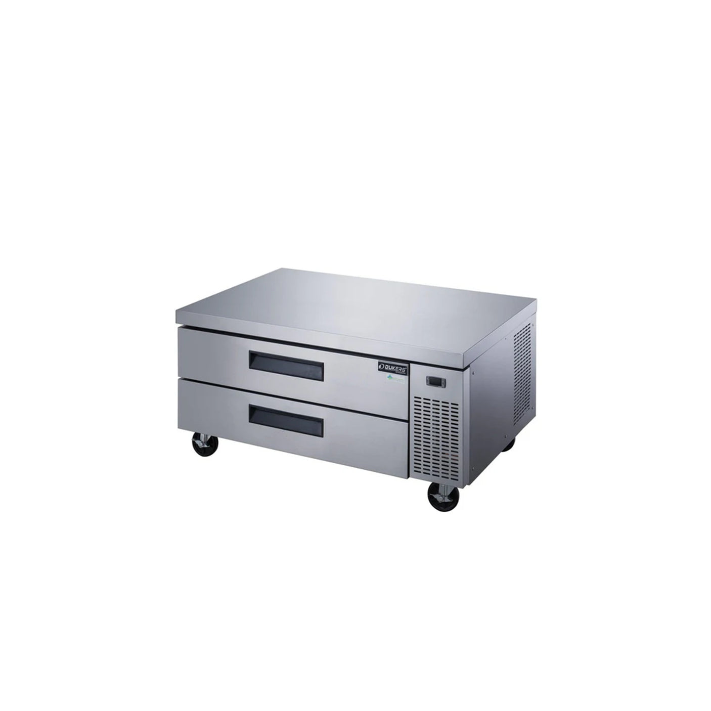Dukers DCB48-D2 48" Refrigerated Chef Base with 2 Drawers, All Stainless Steel