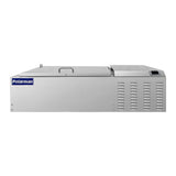 Polarman PLM-PD55 53" Countertop Refrigerated Topping Rail, Stainless Steel,(10) 1/6 Size Pans