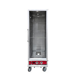 Polarman PLM-W420L-P 31 2/5" Full Size Insulated Heated Holding / Proofing Cabinet with Clear Door