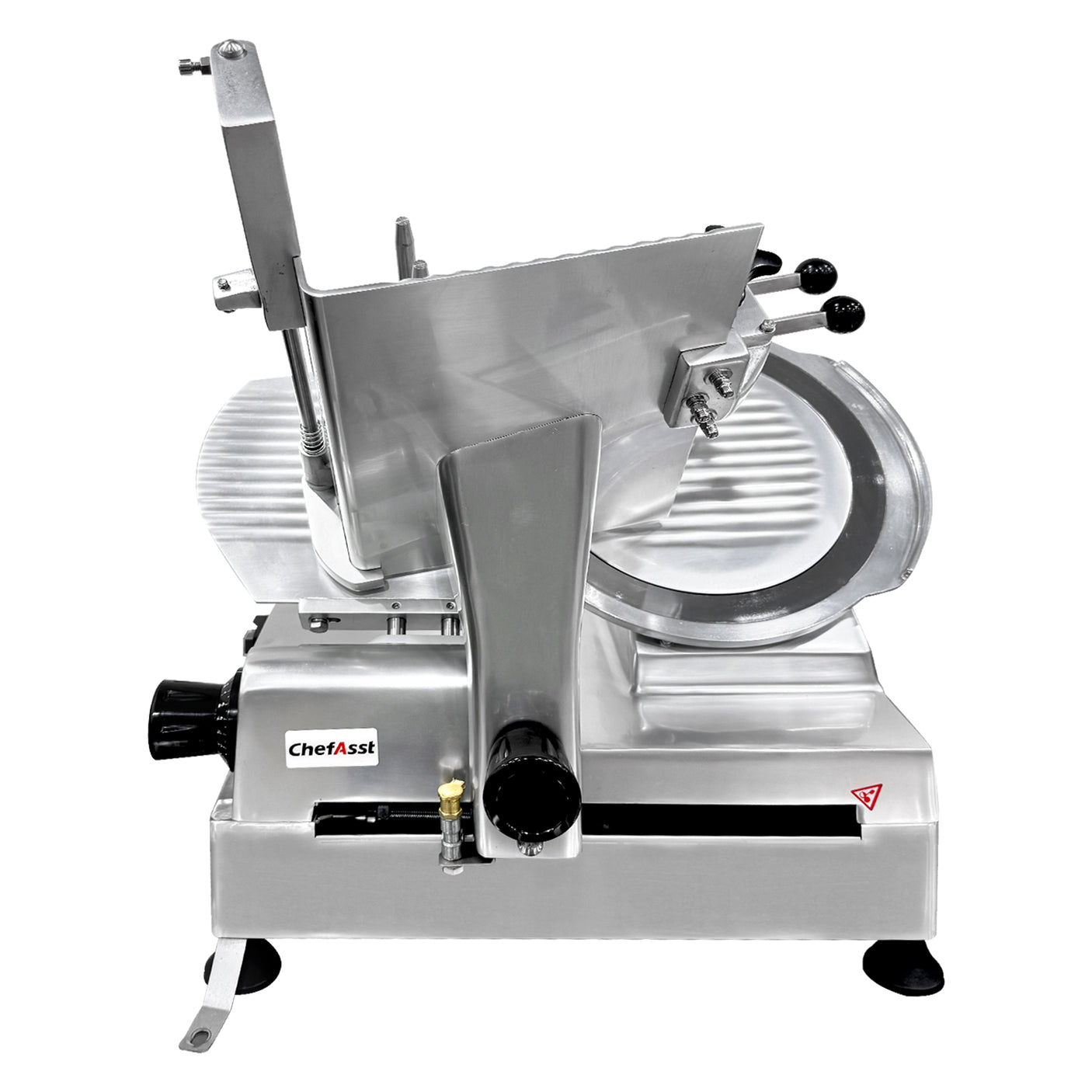 ChefAsst HB-320D Heavy-Duty Automatic Meat Slicer with 12.6" Stainless Steel Blade