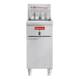 Flamaster FLM-EF50 15 1/2" Electric Floor Fryer, 50 lb, 208V/3 Phase