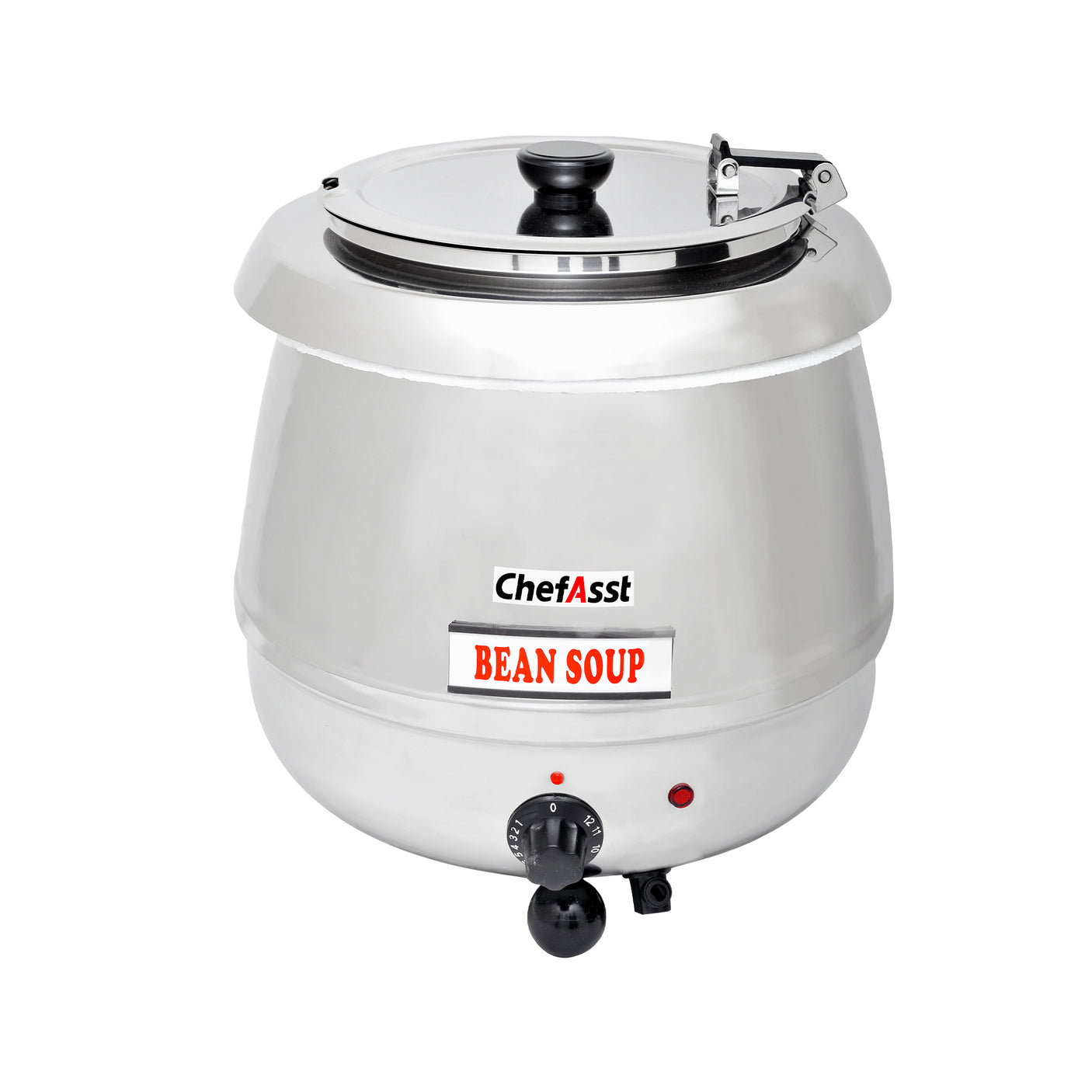 ChefAsst Soup Kettle 11 Qt. 400W Silver,SB-6000S
