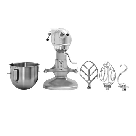 Hobart N50 5 Qt. Bowl Lift Countertop Mixer with Standard Accessories - 120V, 1/6 HP