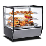Polarman PLM-R120L-5 27″ 3 Shelf Countertop Heated Display Case with Sliding Doors