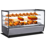 Polarman PLM-R202L-5 48″ 3 Shelf Countertop Heated Display Case with Sliding Doors