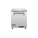 Polarman PLM-UC-27S 27 3/4" Undercounter Refrigerator, 6.5 cu. ft, Stainless Steel, 1 Solid Door