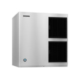 Hoshizaki KM-901MAJ 30" Air Cooled Crescent Cube Ice Machine with Stainless Steel Finish Ice Storage Bin - 950 lb. Per Day, 500 lb. Storage