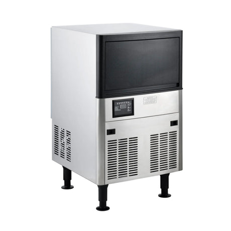 Polarman PLM-129S 20" Air-Cooled Cube 120 lb Undercounter Ice Machine with 40 lb Bin