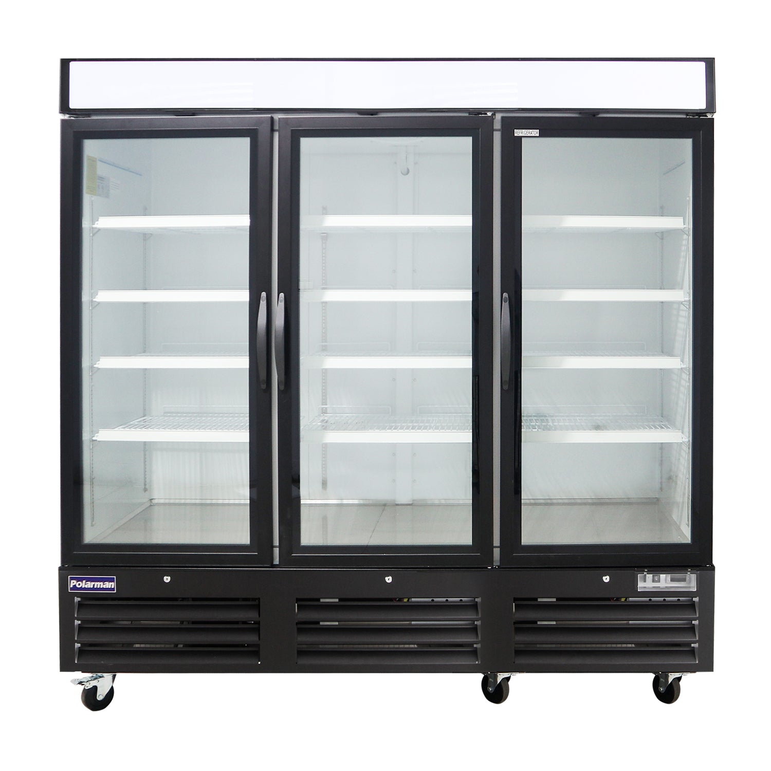 Polarman PLM-HGD72FDV 72 cu ft Glass Door Merchandiser Freezer