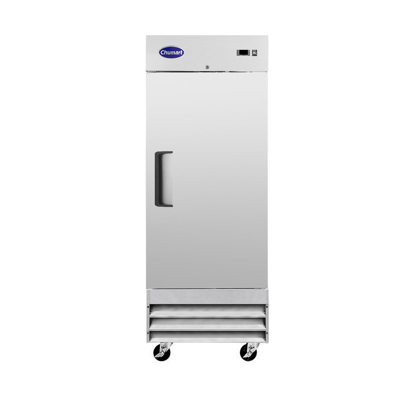 Chumart CMT-27F 29" Reach-In Freezer with Single Solid Door, Bottom Mount, Stainless Steel, 23 cu.ft