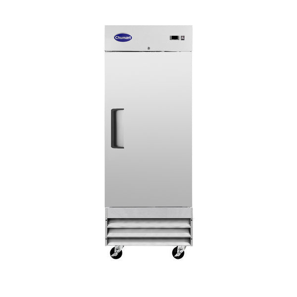 Chumart CMT-27F 29" Reach-In Freezer All Stainless Steel Made Solid Single Door