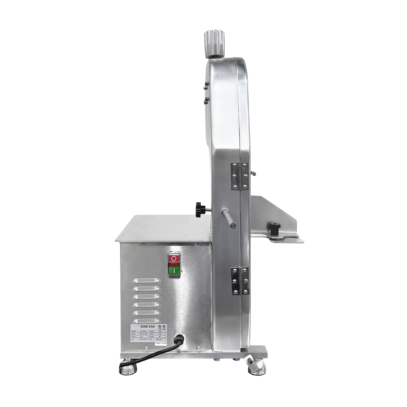 ChefAsst HLS-1650A 65" Blade Countertop Vertical Band Meat Saw - 110 V