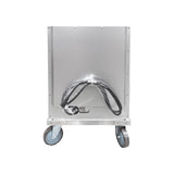 Polarman PLM-W159L-P 31 2/5" Undercounter Half Size Insulated Heated Holding / Proofing Cabinet with Clear Door