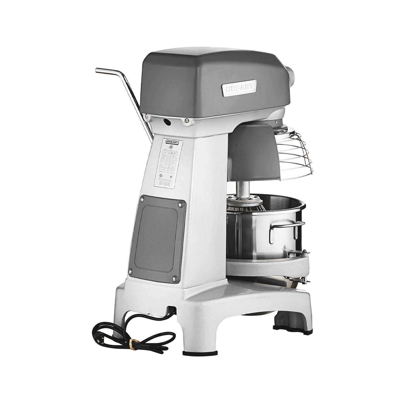 Hobart HL200 Legacy+ 20 Qt. Planetary Stand Mixer with Guard & Standard Accessories - 120V, 1/2 HP