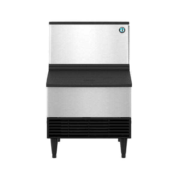 Hoshizaki KM-231BAJ 24" Air Cooled Undercounter Crescent Cube Ice Machine with Bin - 213 lb.