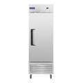 Polarman PLM-27RS 26 3/4" Reach-In Refrigerator with Single Solid Door, Bottom Mount, Stainless Steel, 23 cu. ft.