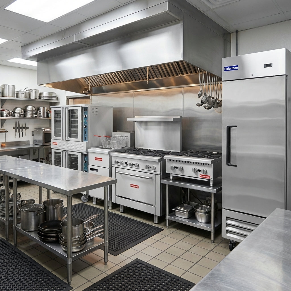 Polarman PLM-27FS 26 3/4" Reach-In Freezer with Single Solid Door, Bottom Mount, Stainless Steel, 23 cu. ft.