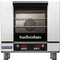 Moffat Turbofan E23D3 Half-Size Digital Electric Convection Oven — 3 half-size sheet pans, 208/240V