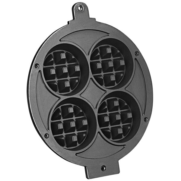 Waring Commercial WMB400XRP Replacement mini-Belgian waffle plate set with screws and screwdriver for WMB400X