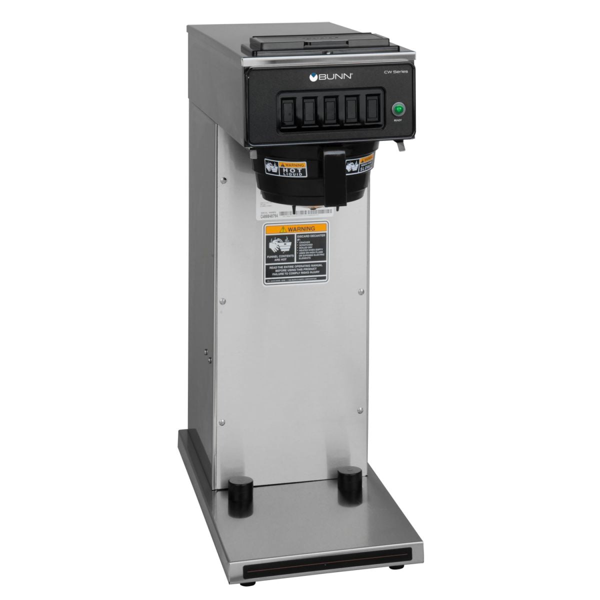 BUNN CW15-APS Pourover Airpot Coffee Brewer, Stainless Steel