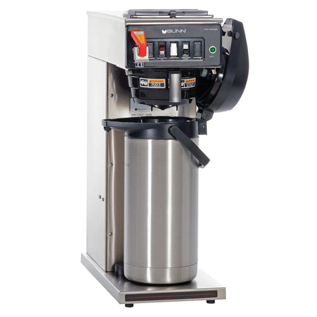 BUNN CWTF15-APS Airpot Coffee Brewer, Plumbed, Plastic Funnel