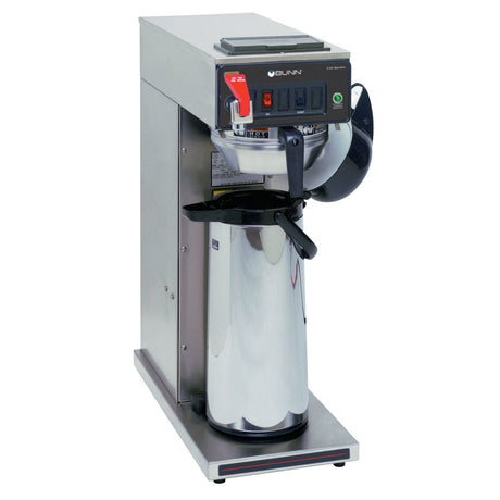 BUNN CWTF15-APS Airpot Coffee Brewer, Plumbed, Stainless Steel Funnel