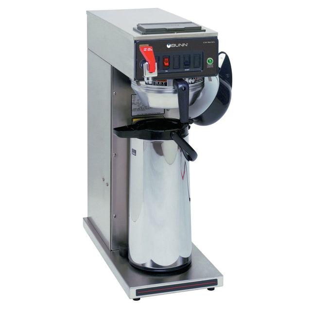 BUNN CWTF15-APS Airpot Coffee Brewer, Plumbed, Stainless Steel Funnel
